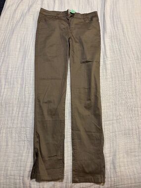 Gold Flava Womans Green Pants, Size 12